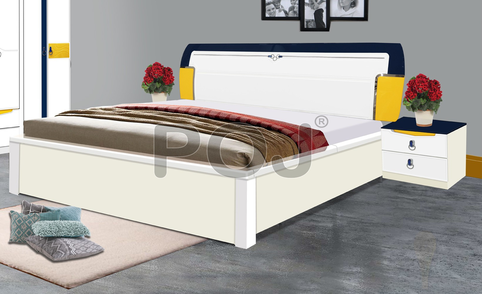 Buy Highgrove King Size Bed frames online at an affordable price in