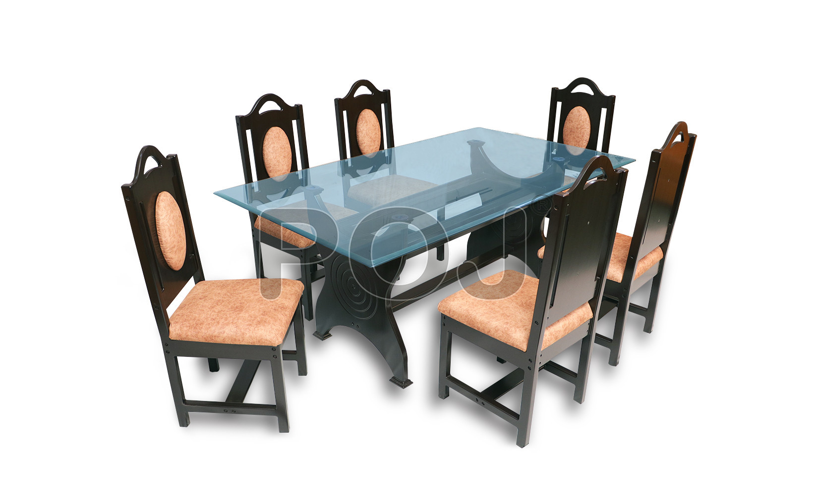 Dining Table made with high quality engineered wood ( 6-seater Dining Set )