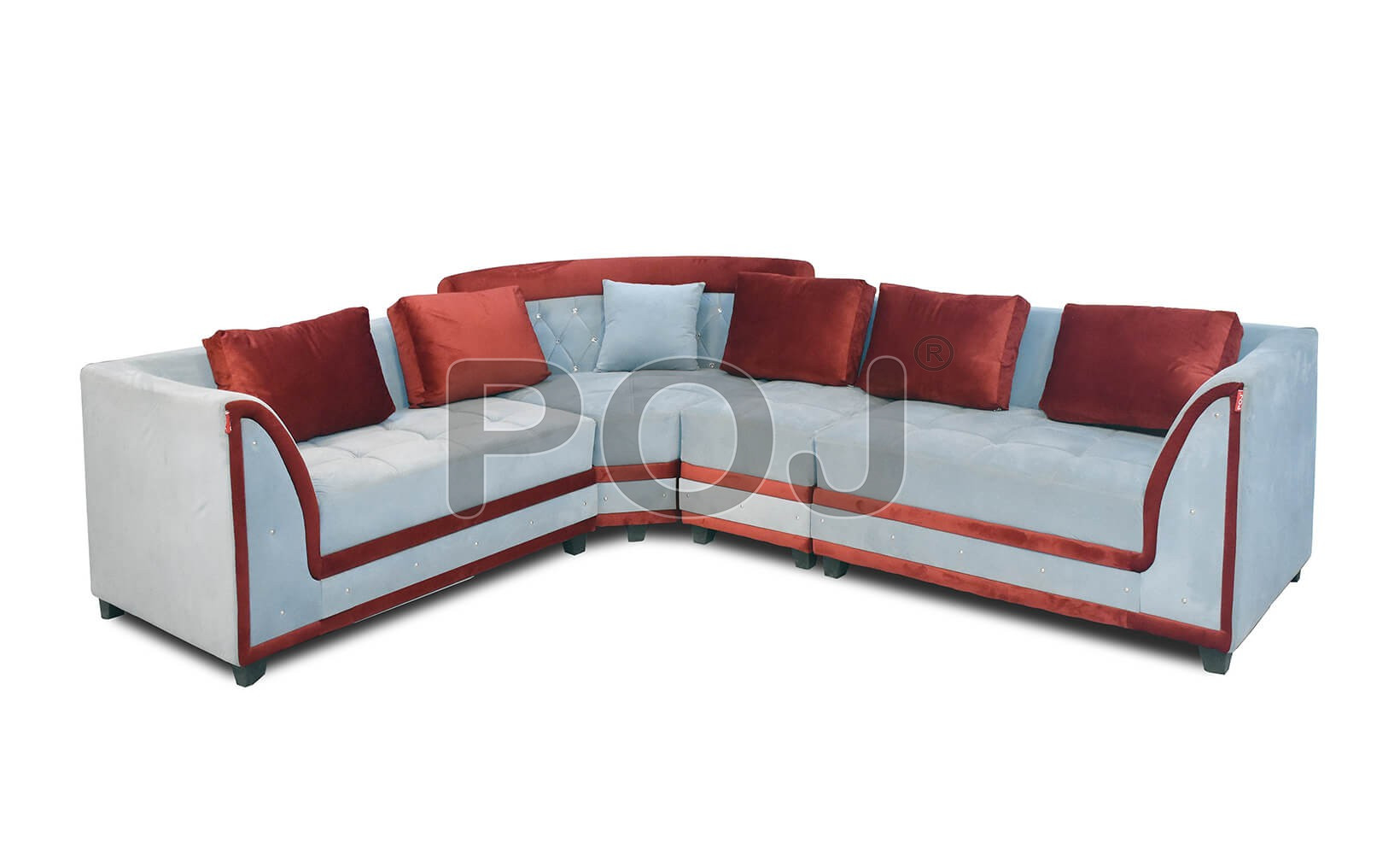 mag【soor ploom】Lounge Set 2y Buy Durg Molfino L Shape Sofa Set ( 7 Seater Sofa ) Online at Best