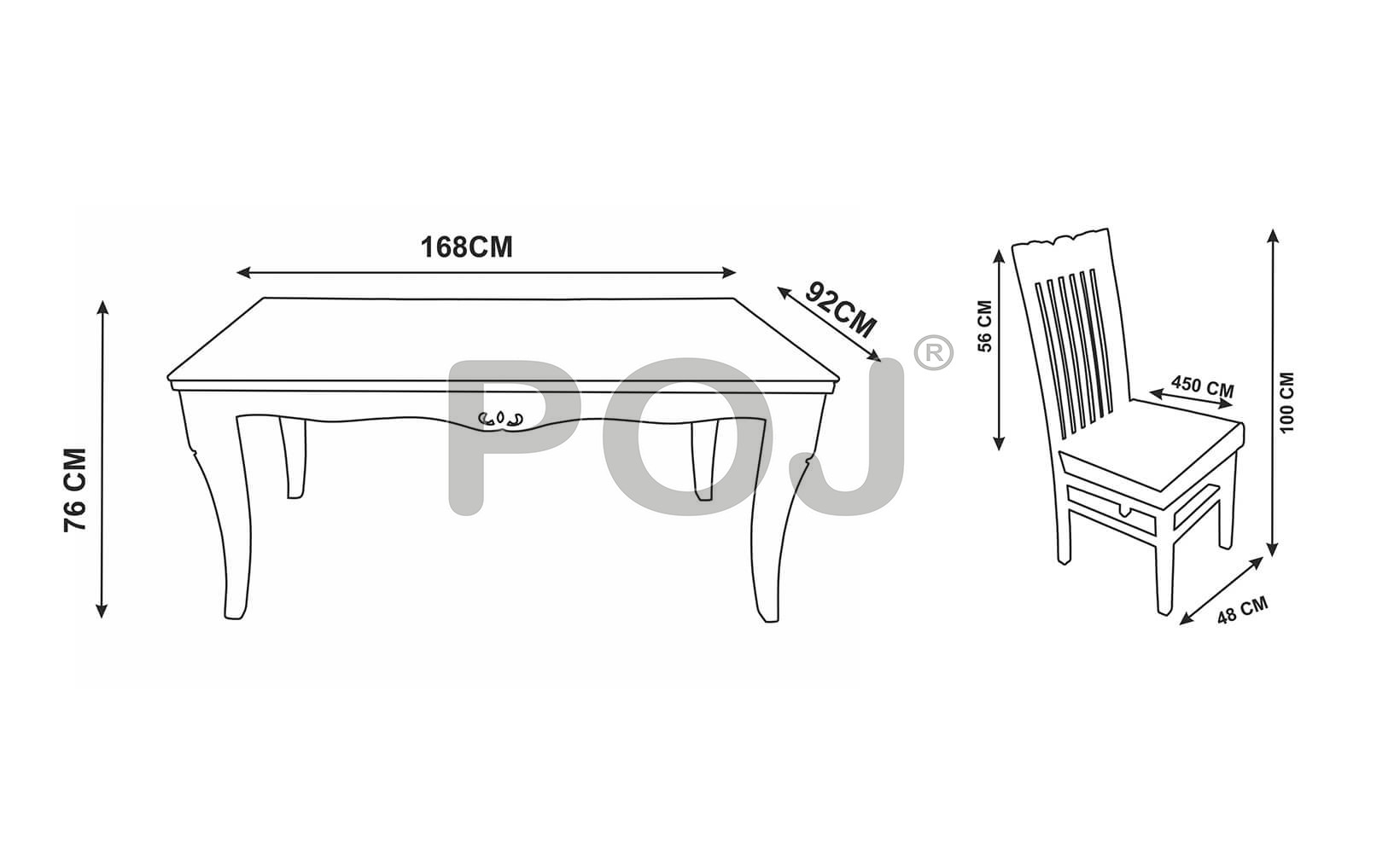 Buy Kevin Onex Dining Table With Tempered Glass Online at Best Prices