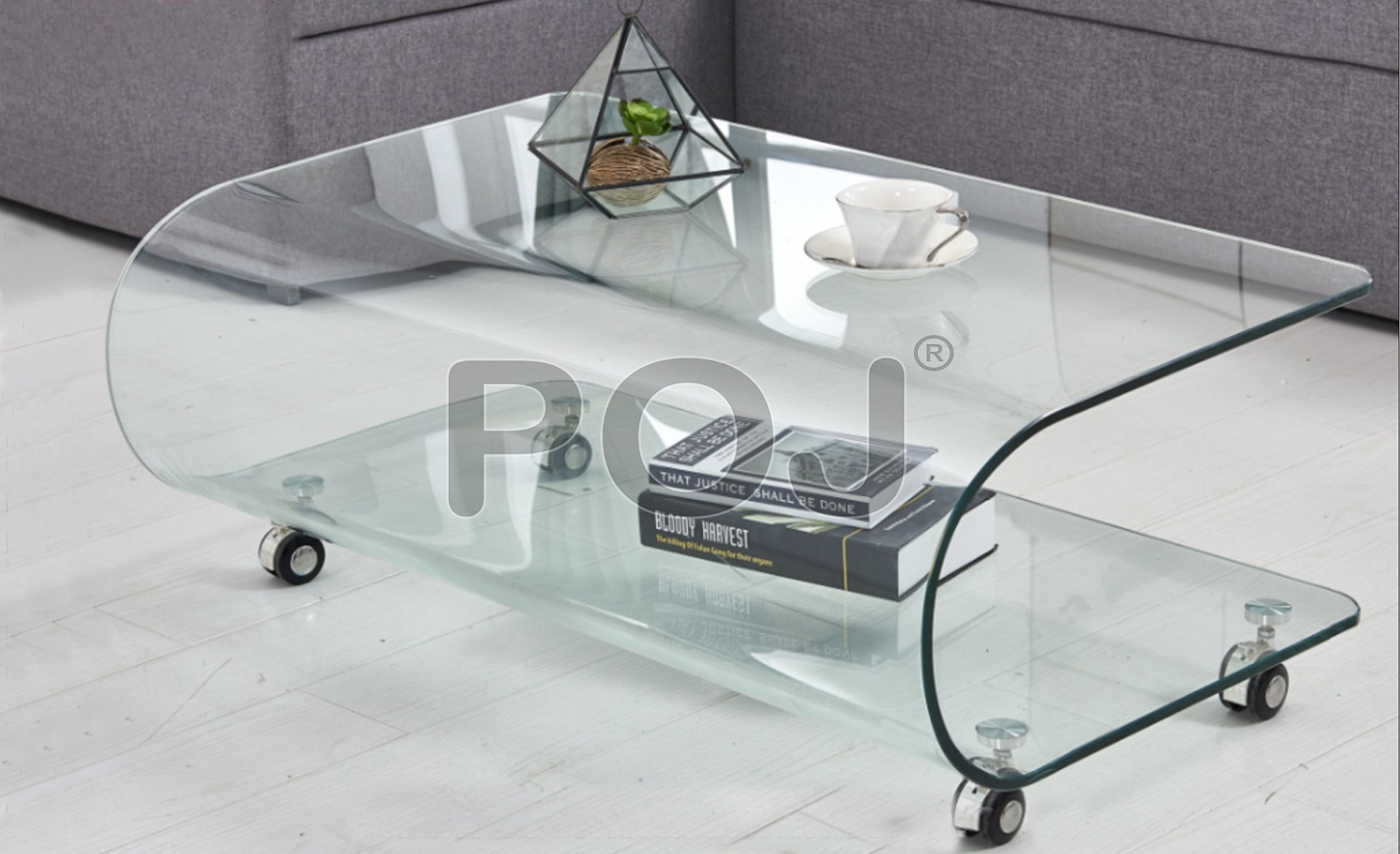 Buy Glazen Center Table ( With 12mm Tempered Glass ) Online at Best
