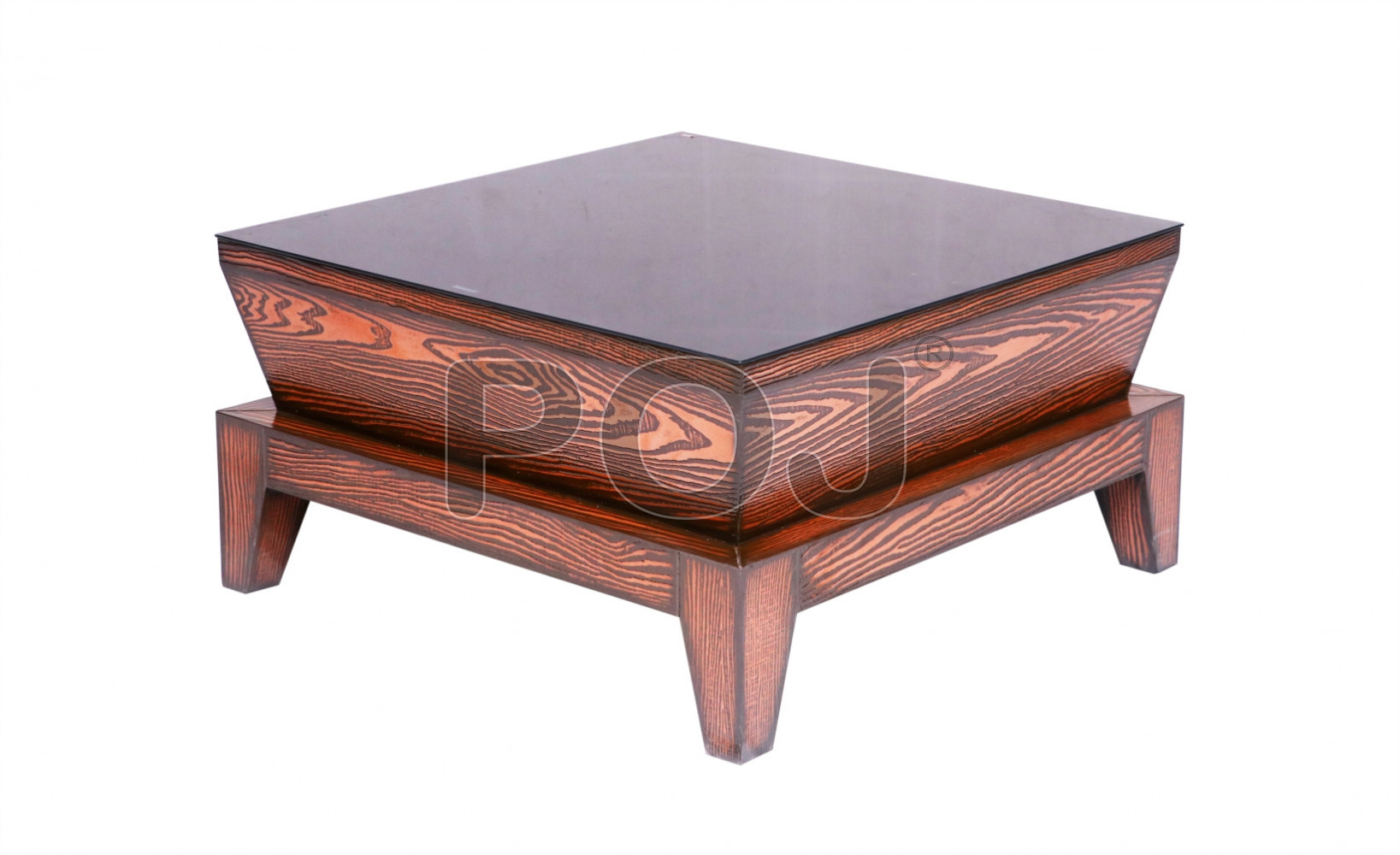 Theo Coffee Table With Glass On Top