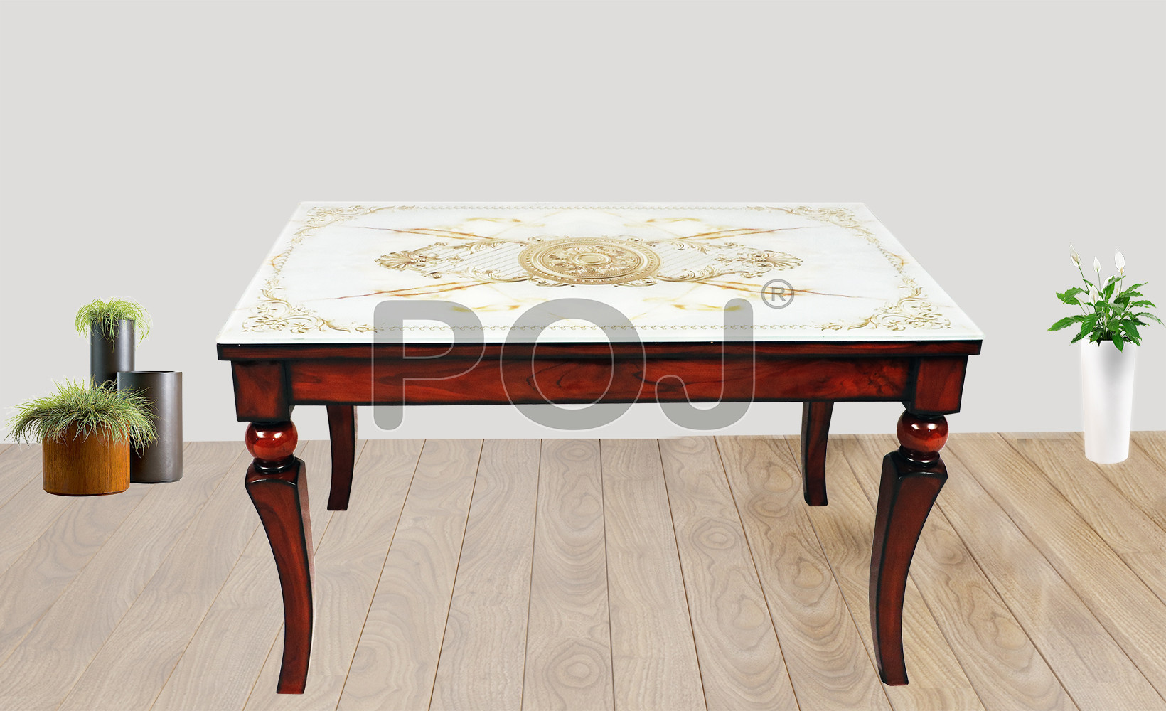 Elevate Your Dining Room with the Theo Glass Dining Table POJDT0202