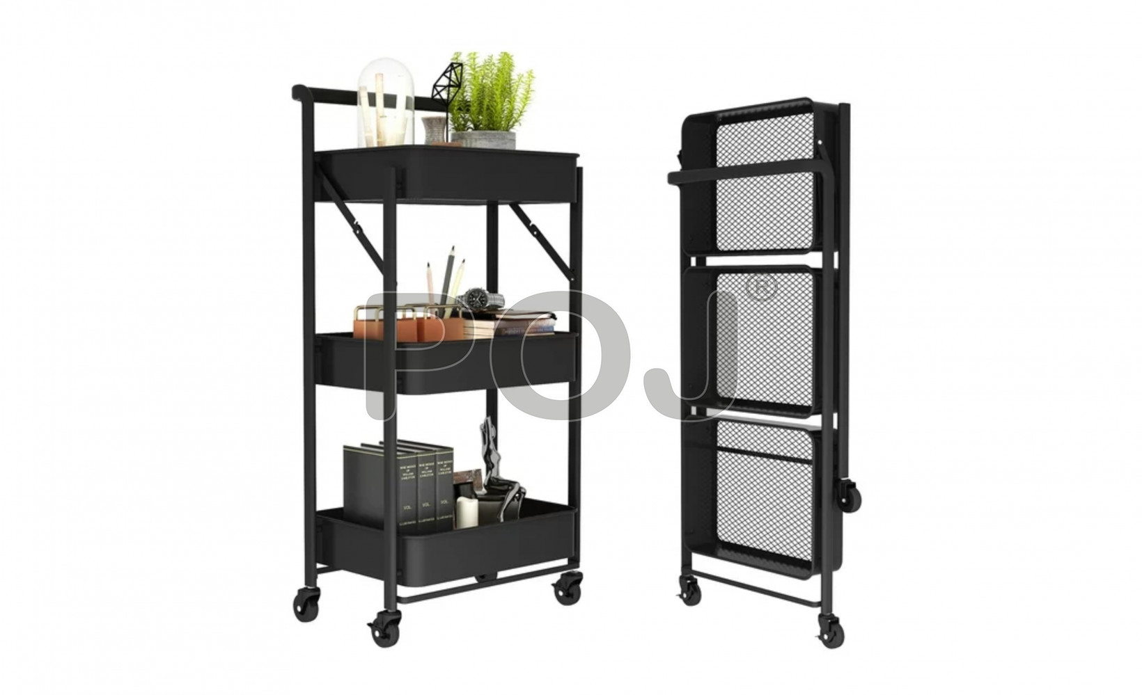 Storage Rack Black