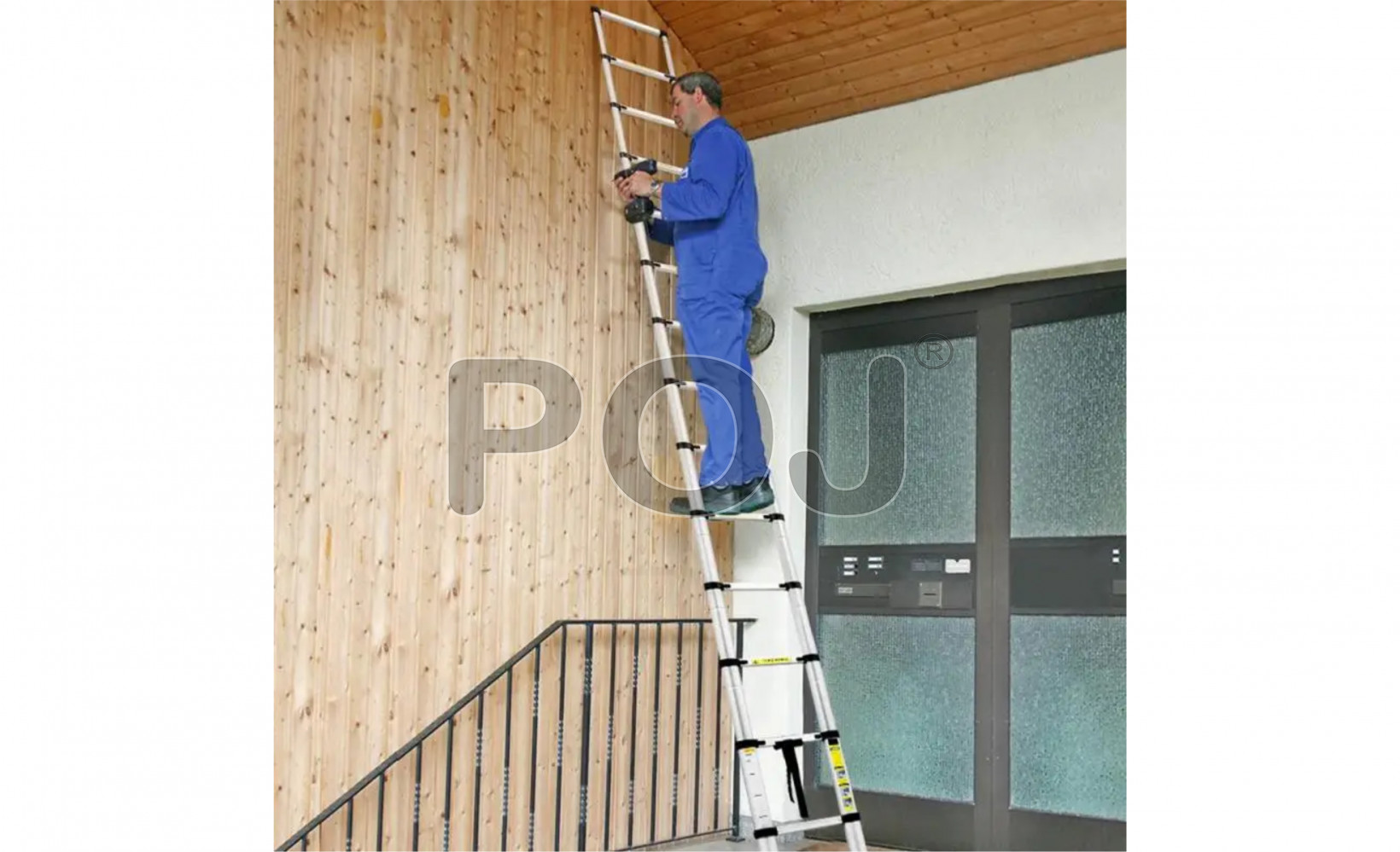 Aluminum Ladder 13 step