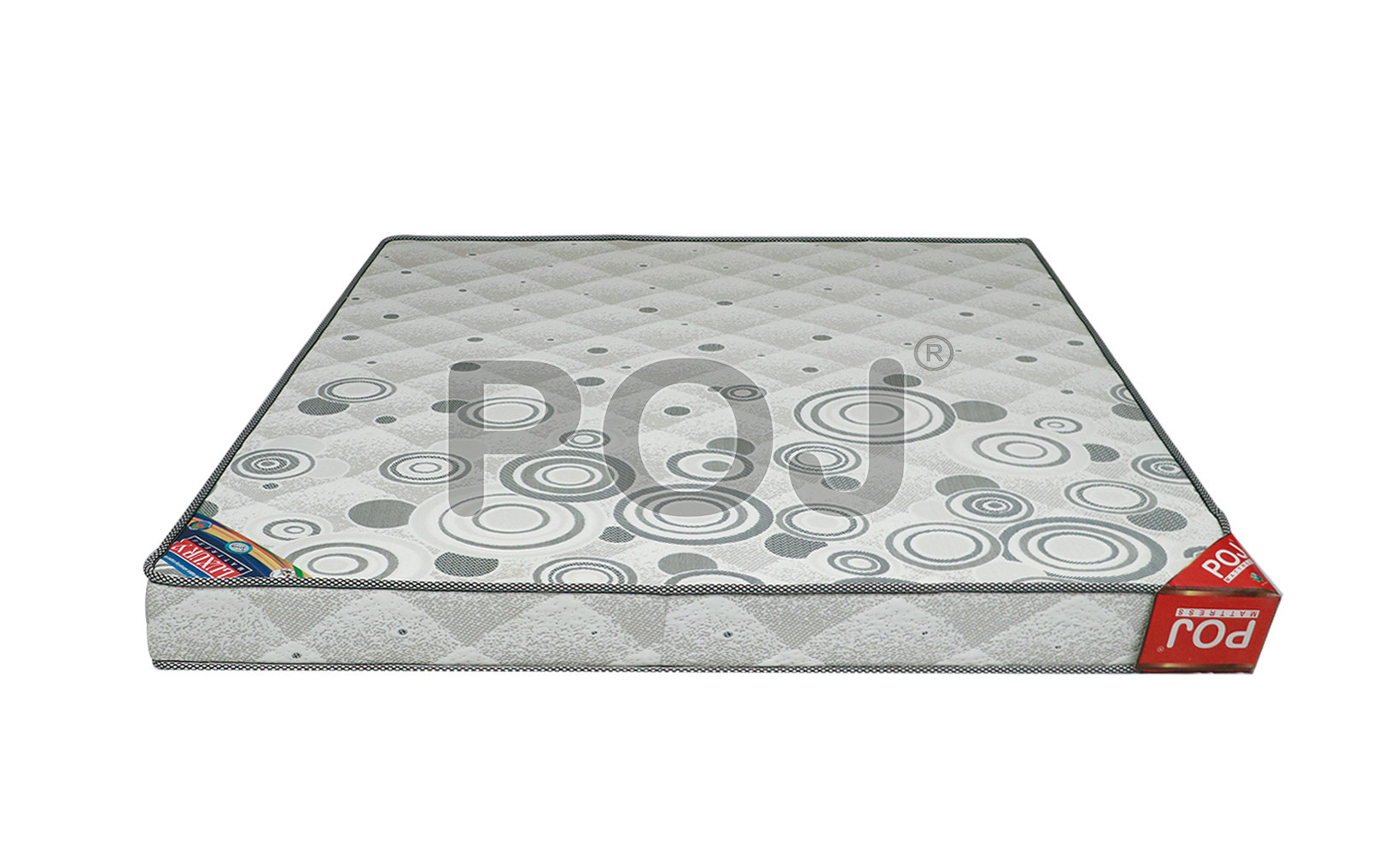 Ben Luxury Memory Mattress (6 inch, King Size, 78 x 72) In White Texture Color