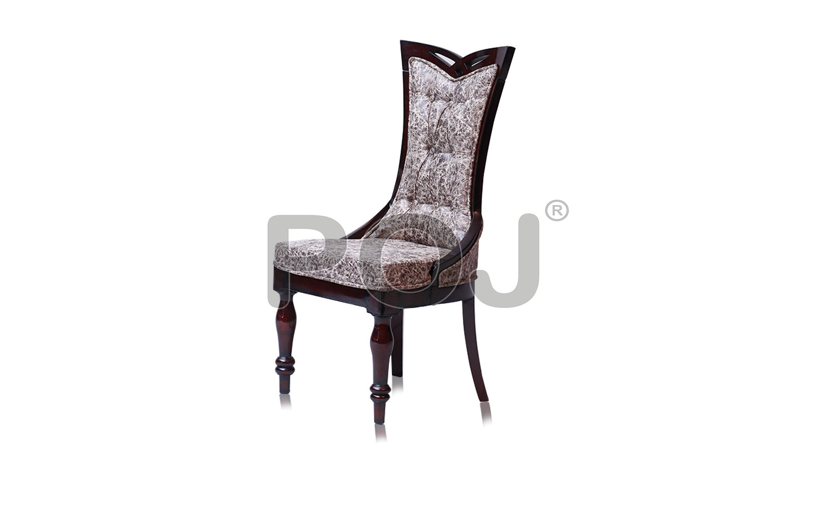 Joy Dining Chair With Designer Fabric