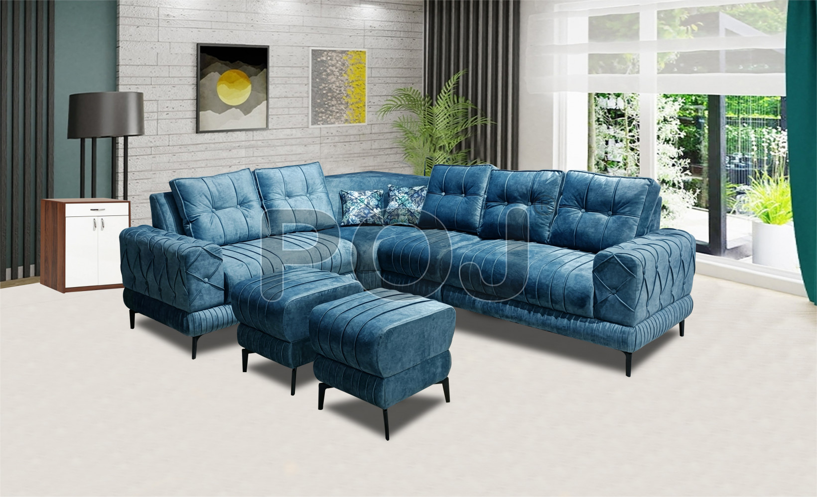 Corner Sofa Set