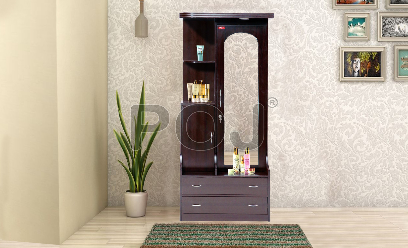 Luxury Modern Built in Wardrobes Melamine Almirah Wardrobe Cabinet with Dressing  Table - China Used Wardrobe for Sale, 3 Door Sliding Wardrobe |  Made-in-China.com