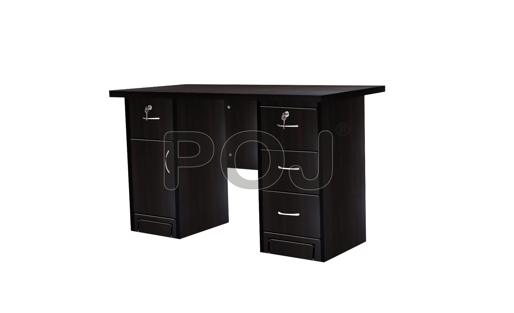 Rilo Study Table Desk with Storage Cabinet