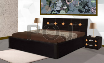 Boston (RTA) Queen Size Bed With PU polish