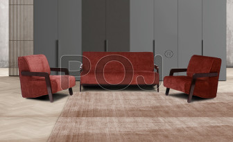 Chair Model Fabric Sofa Set ( 5 Seater Sofa )