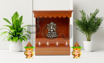 Anshika Mandir With Drawer