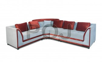 Durg Molfino L Shape Sofa Set ( 7 Seater Sofa )