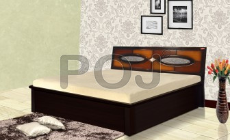 Dean King Size Bed Made With MDF Boaed And PU Polish