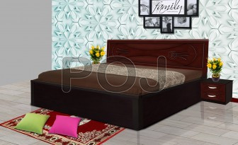 Paris (RTA) King Size Bed With Beautiful PU Polish