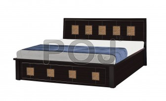 Sand King Size Bed Made With High Quality MDF Board