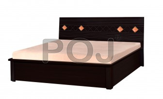 Florence King Size Bed With 3D Design