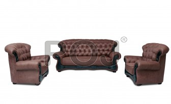 Alon Suede Fabric Sofa Set ( 5 Seater Sofa )