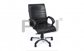 Leon Office Revolving Chair With Thickly Padded Seat & Back For The Comfort