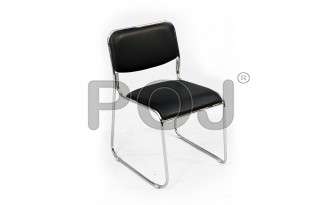 Reed Visitors Chair With Foam Padded Seat And Backrest