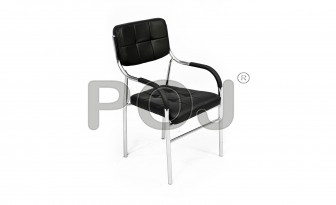 Amie Office Chair Made From ( High-Quality Leatherette + Steel )