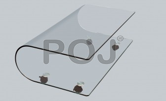 Glazen Center Table ( With 12mm  Tempered Glass )