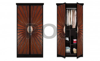 Clever 2 Door Wardrobe Comes With Dedicated Hanging Space For Suits And Formals