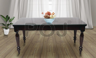 Andy Dining Table With Glass On Top