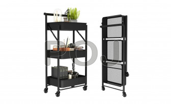 Storage Rack Black