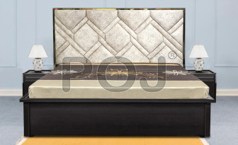 Wagner Upholstered Bed With Full Hydraulic Storage