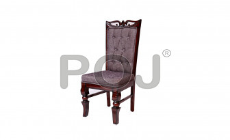 Elina Dining Chair Or Comfy Dining Chair Walnut Finish