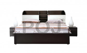 Emporium Full Hydraulic Storage King Size Bed