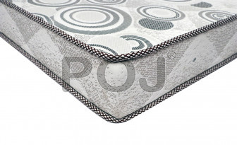 Ben Luxury Memory Mattress (6 inch, Queen Size, 78 x 60) In White Texture Color