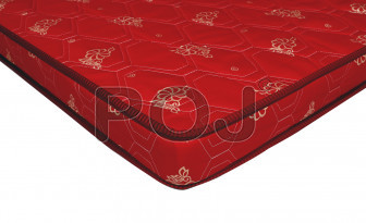 Hanna Excutive  Memory Mattress (4 inch, King Size, 78 x 72) In Red Texture Color