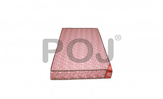 Bel OrthoGold Memory Mattress (5 inch, Single Size, 78 x 36) In Red Texture Color