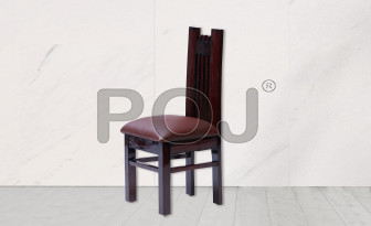 Lola Dining Chair With Leatherette Work On Chair Seat