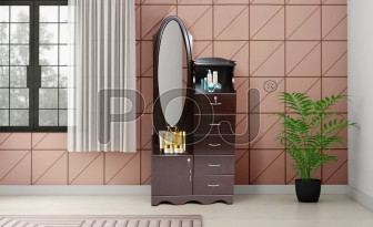 Oval Mirror Dressing Table