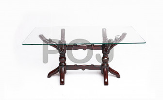Milo Wooden And Glass Dining Table Set