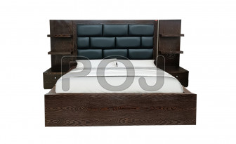 Glorious King Size Upholstered Bed With Storage