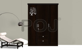 Hypnos 3 Door Wardrobe With Intruded Design And Water-Resistant